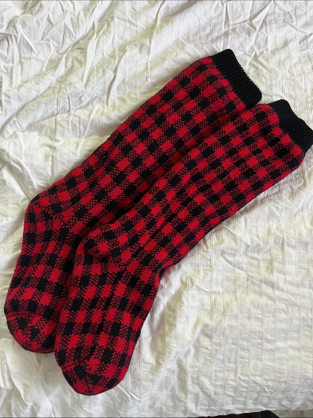 Big cozy reading socks